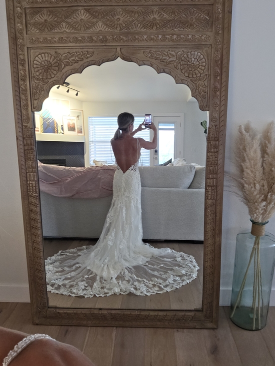 Essence of Australia Dresses & Skirts - Elegant, Lace Backless Wedding Dress